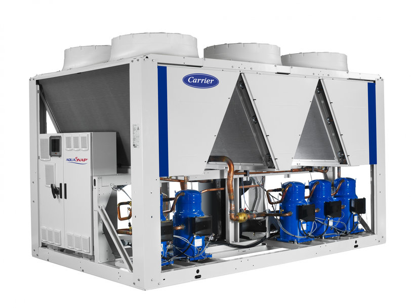 Carrier AquaSnap Air-Cooled Scroll Chiller Range Now Available in R-32 Version